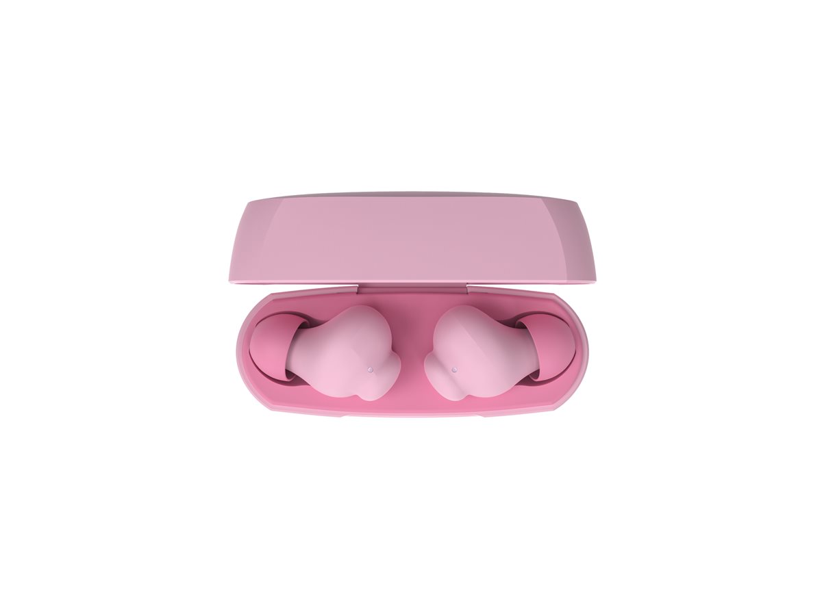 Belkin SoundForm Nano 2 for Kids Kabellose In-Ear Kopfhörer mit Mikrofon Pink