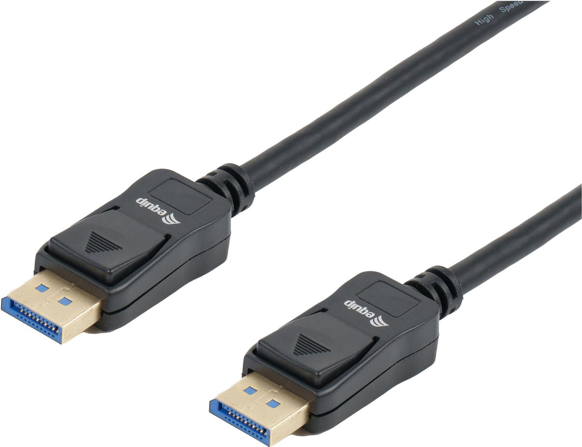 Equip DisplayPort 2.1 St/St 2.00m16K/60Hz komp.HDCP Prem. gr - Digital/Display/Video (119272)