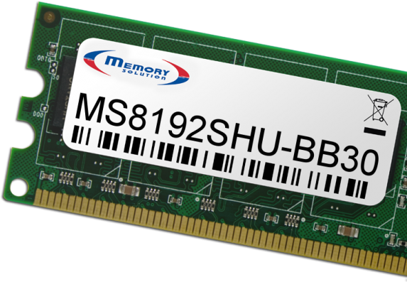 Memory Solution MS8192SHU-BB30 8GB Speichermodul (MS8192SHU-BB30)