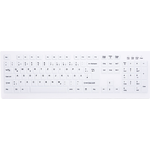 CHERRY AK-C8100F-FU1-W/GE Tastatur RF Wireless QWERTZ Deutsch Weiß (AK-C8100F-FU1-W/GE)
