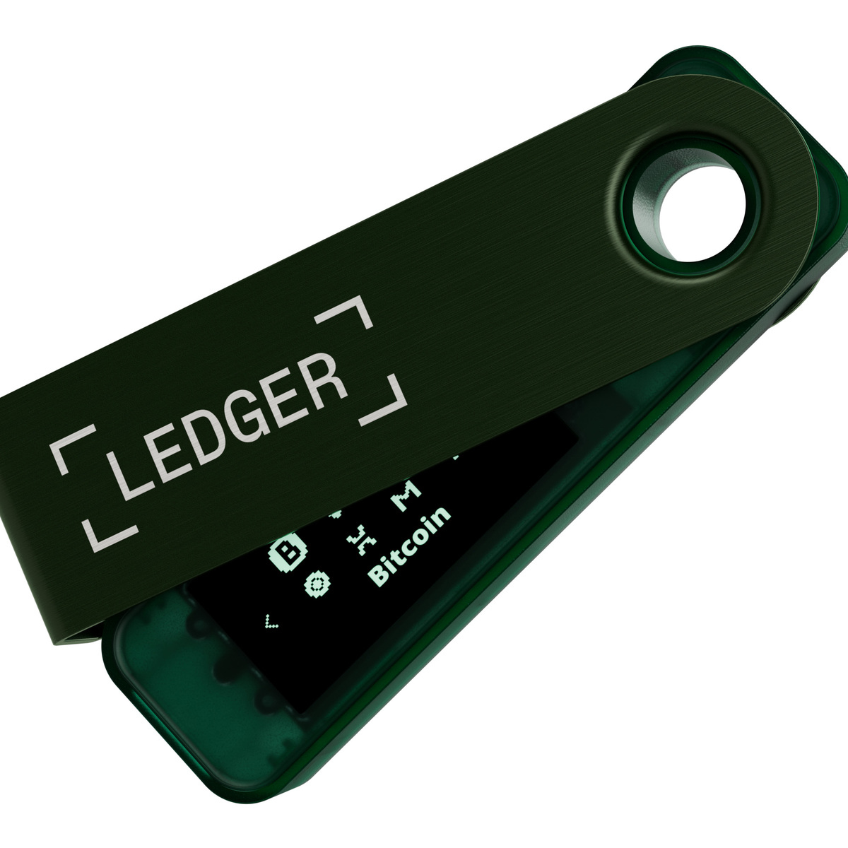 Ledger Nano S Plus Smaragdgrün