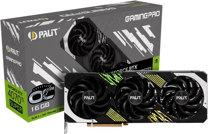 Palit GeForce RTX 4070 Ti SUPER GamingPro OC (NED47TSH19T2-1043A)