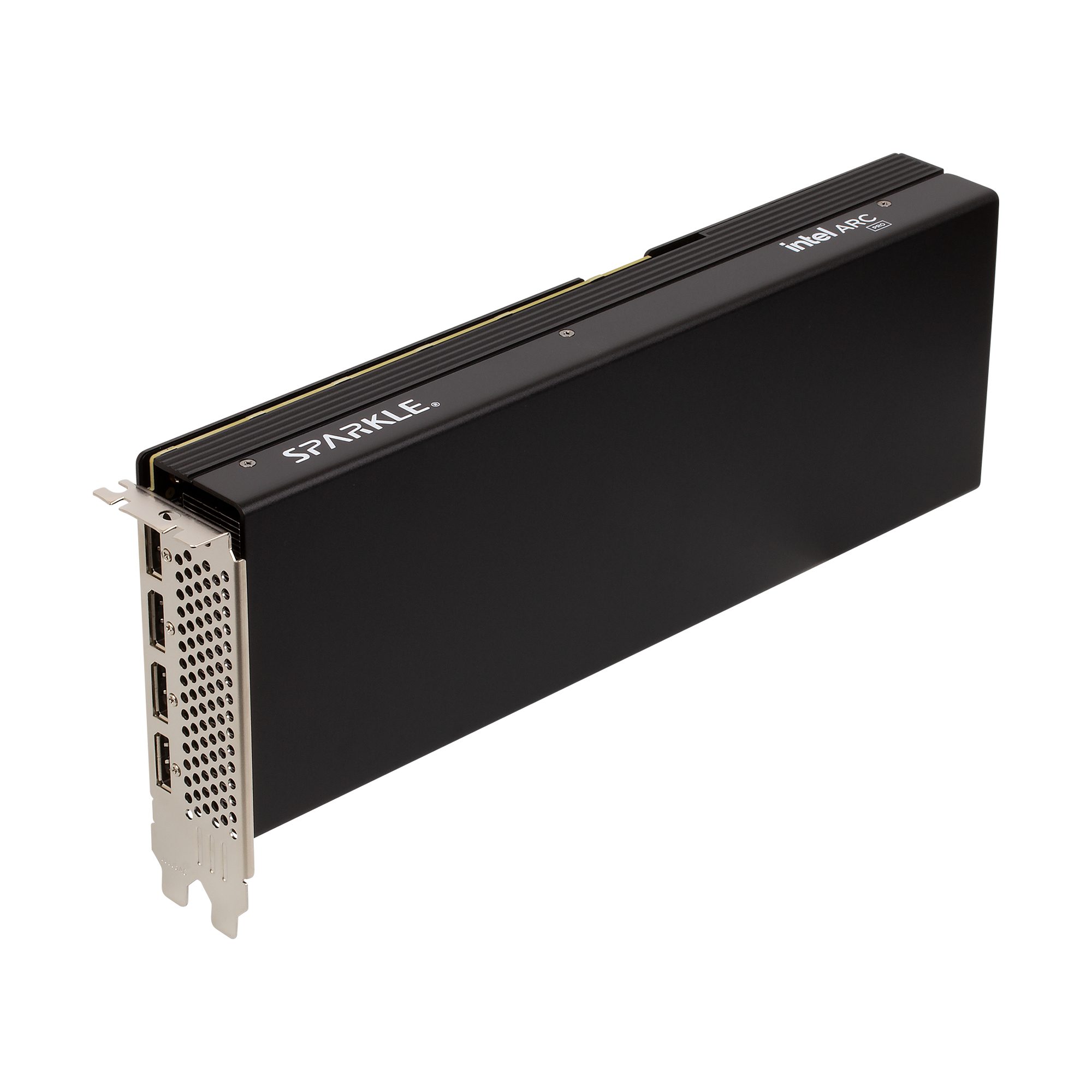 SPARKLE Intel Arc Pro B60 Pro Grafikkarte 24 GB GDDR6 Passivkühlung Schwarz