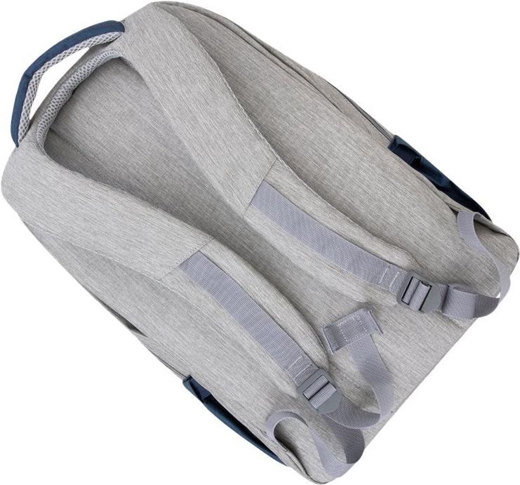 Riva Case 75 series 7567 Notebook-Rucksack 17,3" Grau, Dunkelblau