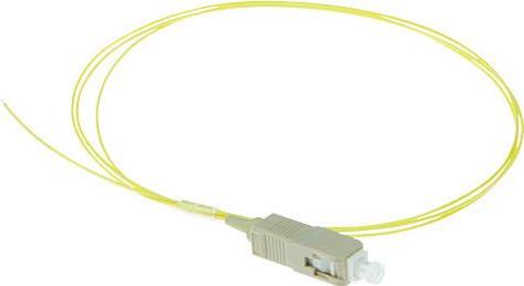 ACT RL8995 1m SC Pigtail OS2 Gelb Glasfaserkabel (RL8995)