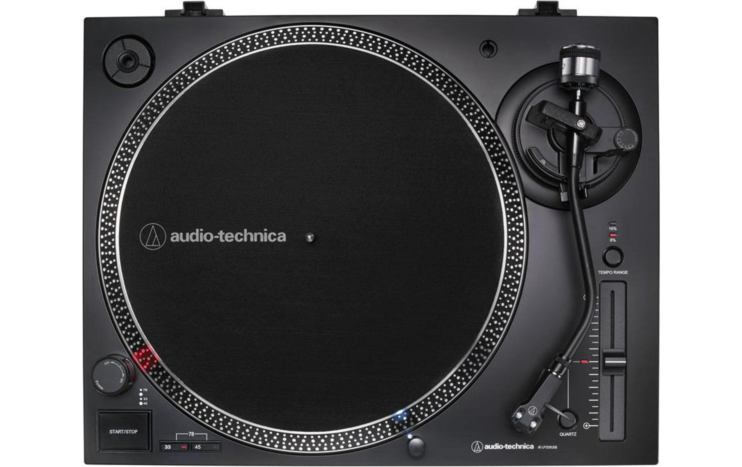 Audio-Technica AT-LP120X USB Plattenspieler mit Direktantrieb Schwarz