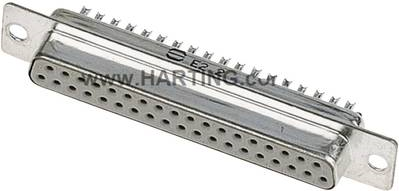 HARTING Deutschland GmbH & Co. KG 09 67 209 4715 D-SUB Buchsenleiste 180° Polzahl 9 Lötkelch 1 St. (09 67 209 4715)