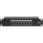 DS-IT Patchpanel 10”, 8-fach FTP Patchpanel CAT 5e (DS-10Patch5-8FTP)
