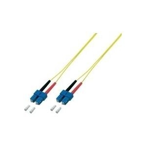 EFB-Elektronik Duplex Jumper SC-SC 9/125µ, OS2, LSZH, gelb, 3.0mm, 5m Hersteller: EFB Elektronik (O2513.5)