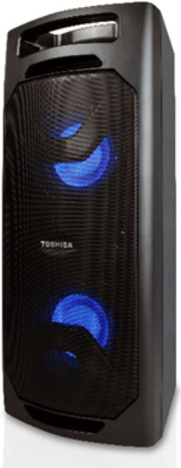 Toshiba TY-ASC51 6Tragbarer Lautsprecher Bluetooth Schwarz (TY-ASC51)