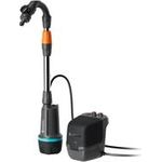 Gardena Akku-Regenfasspumpe 2400 ComfortAutomatic 18V P4A solo Regenwassernutzungsanlage  2400 l/h 1.8 m (14605-55)