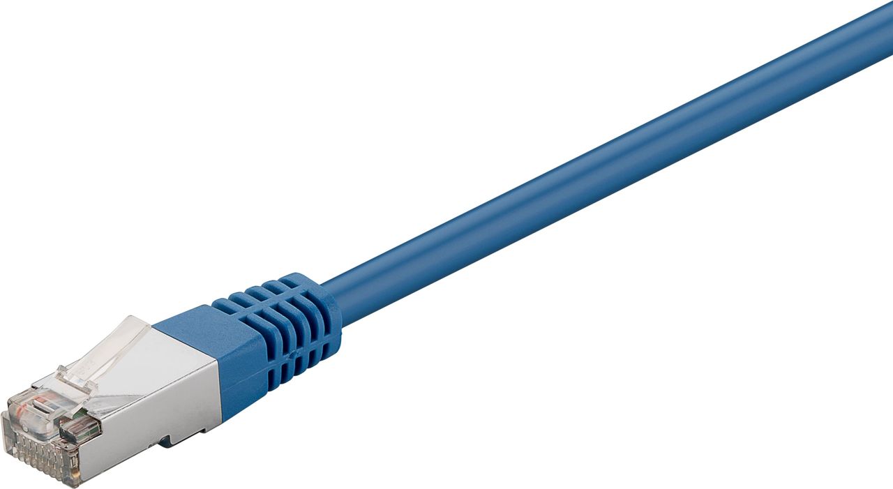 Wentronic 73075 10m Cat5e F/UTP (FTP) Blau Netzwerkkabel (73075)