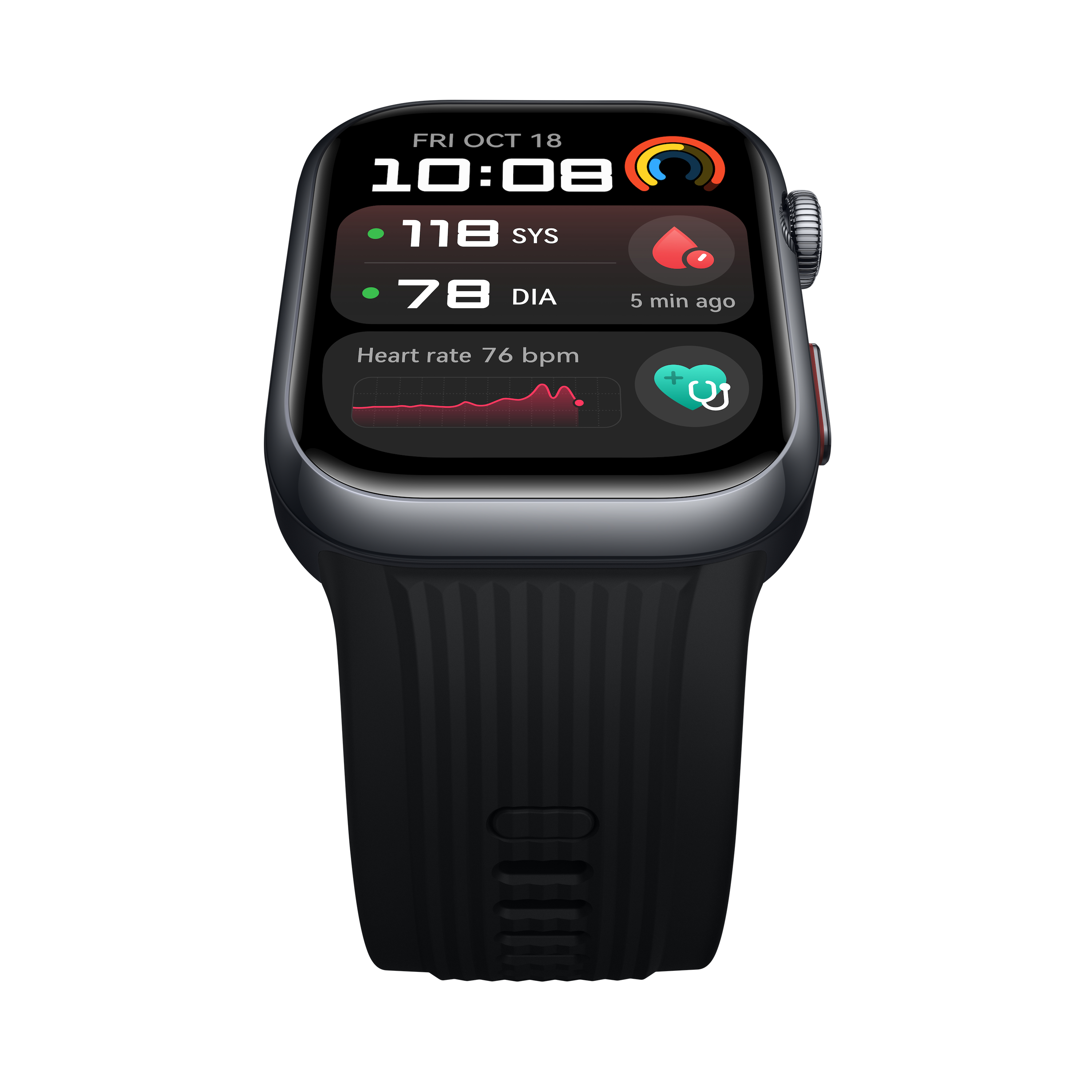 Huawei Watch D2 Luca-B19 1,82" Schwarz