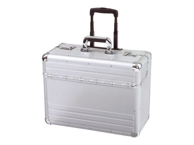 ALUMAXX OMEGA Pilotenkoffer Aluminium 48 × 38 × 23 cm Silber