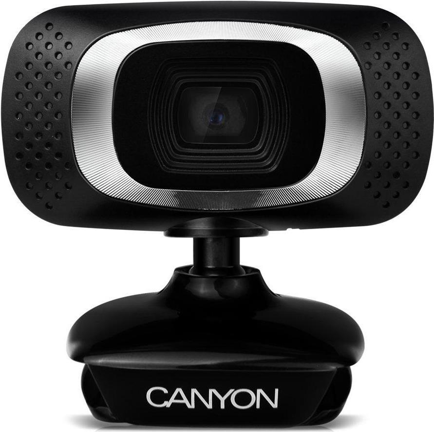 Canyon CNE-CWC3N - Webcam - Farbe - 1 MP - 1280 x 720 - Audio - USB2.0 (CNE-CWC3N)