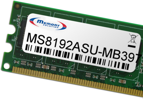 Memory Solution MS8192ASU-MB397 8GB Speichermodul (MS8192ASU-MB397)