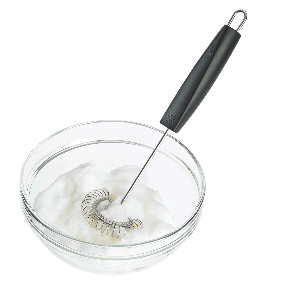 Lurch Spiralbesen TANGO Schwarz, Silber
