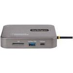 StarTech.com USB C Multiport Adapter, Dual HDMI Video, 4K 60Hz, 2-Port 10Gbps USB-A/USB-C 3.1 Hub, 100W USB Power Delivery Charging, GbE, SD, USB Type-C Mini Travel Dock, 30,50cm (12")/30cm Cable (102B-USBC-MULTIPORT)
