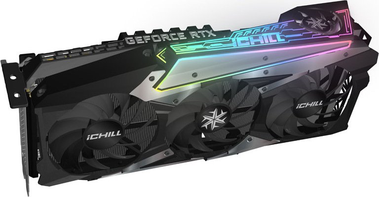 INNO3D GeForce RTX 3080 Ti iCHILL X4 12GB GDDR6X 384-bit 3xDP+HDMI RGB (C308T4-126XX-1810VA36) (geöffnet)