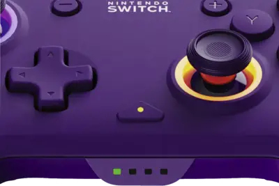 PDP Afterglow Wave Kabelloser Controller Lila für Nintendo Switch