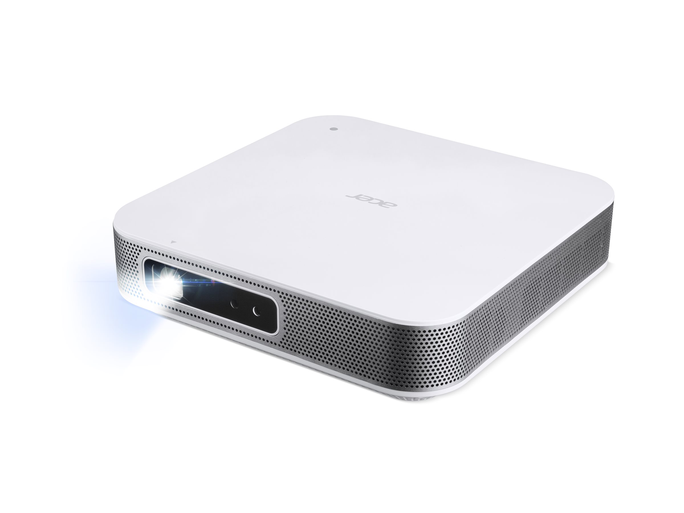 Acer PD1520s DLP-Projektor LED Tragbar 1200 ANSI-Lumen Full HD Silber