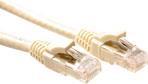 ACT Ivory 7 meter U/UTP CAT6 patch cable component level with RJ45 connectors. Cat6 u/utp component iv 7.00m (IK8407)