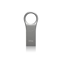 ÜBER F80 Silicon Power 16GB USB 2.0 SILVER METAL vibro propyl stoßfest und wasserdicht (SP016GBUF2F80V1S)