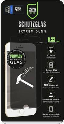Scutes Deluxe Privacy Displayschutzglas Passend für: Apple iPhone 7 1 St. (96459)