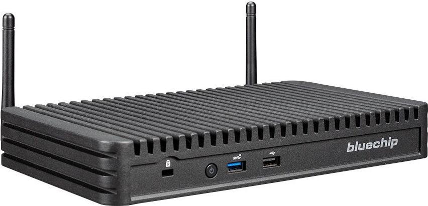 bluechip BUSINESSline N11150p - Mini-PC - Core i5 1135G7 / 2,4 GHz - RAM 8GB - SSD 500GB - NVMe - Iris Xe Graphics - GigE, Bluetooth 5,2 - WLAN: 802,11a/b/g/n/ac/ax, Bluetooth 5,2 - Win 10 Pro 64-Bit - Monitor: keiner - Schwarz (556293)