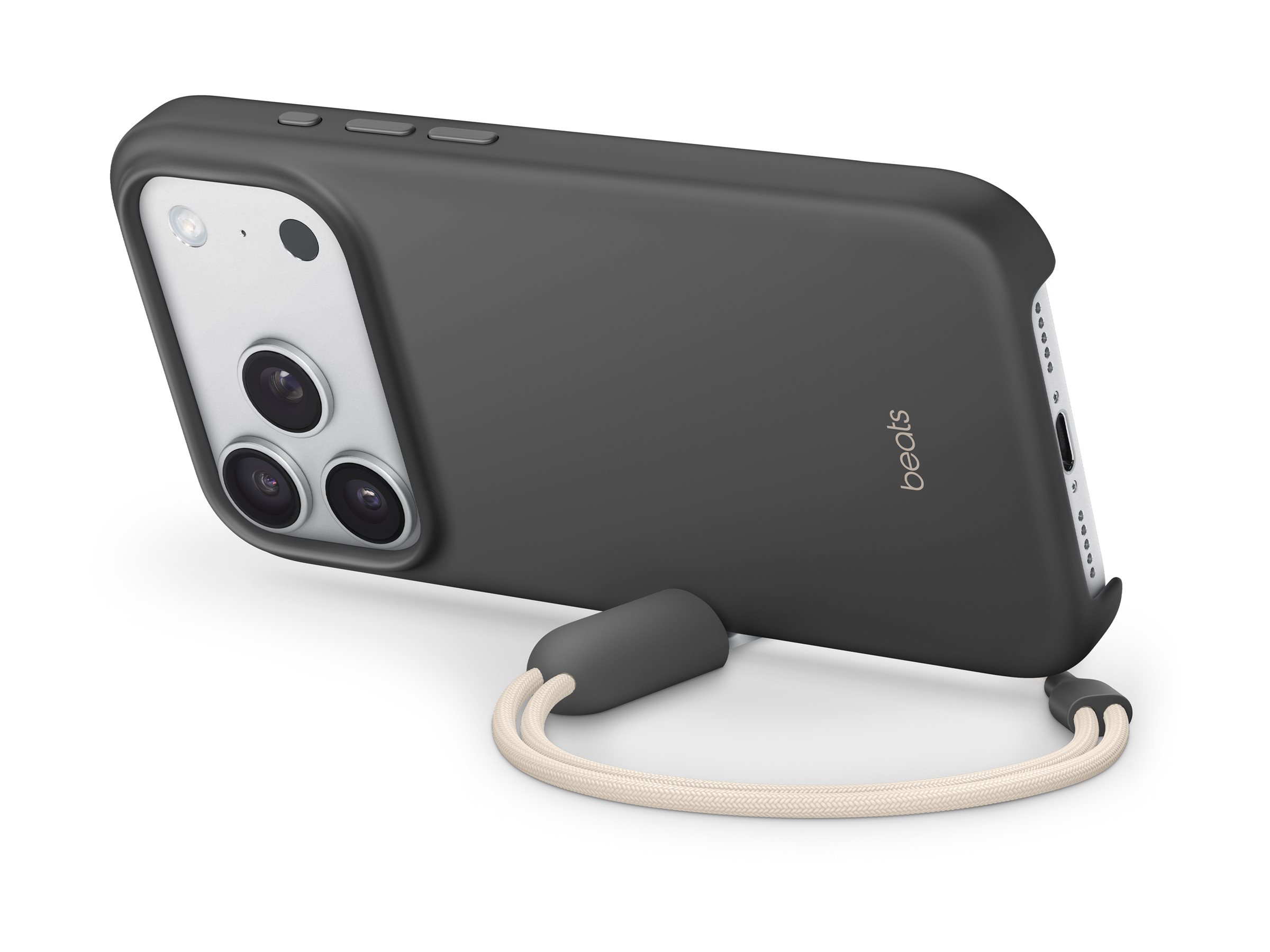 Beats iPhone 17 Pro Kickstand Case mit MagSafe und Kamerasteuerung - Granitgrau