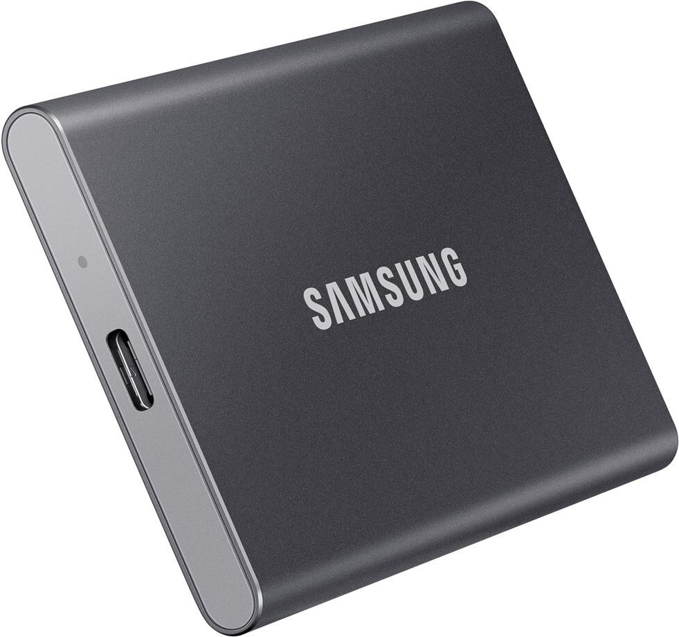 Samsung Portable SSD T7 2 TB USB 3.2 Gen 2 Titan Gray