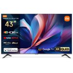 Xiaomi A Pro 43 Zoll 4K UHD QLED Smart TV Google TV DVB-T2/C/S2 Schwarz