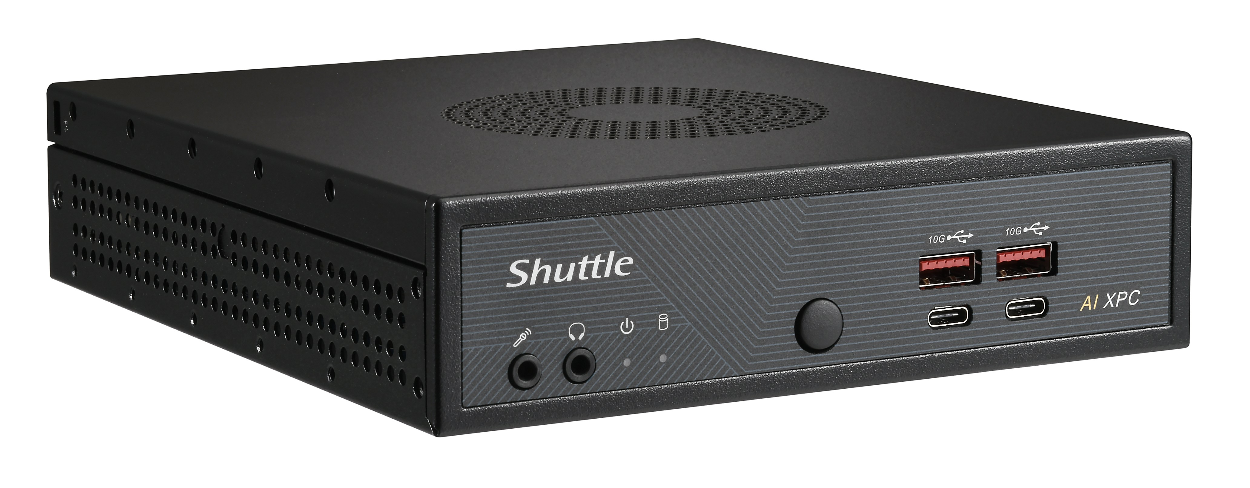 Shuttle XPC slim DN11H9 Barebone-PC Intel Core Ultra 9 185H 2,3 GHz Intel Arc Schwarz