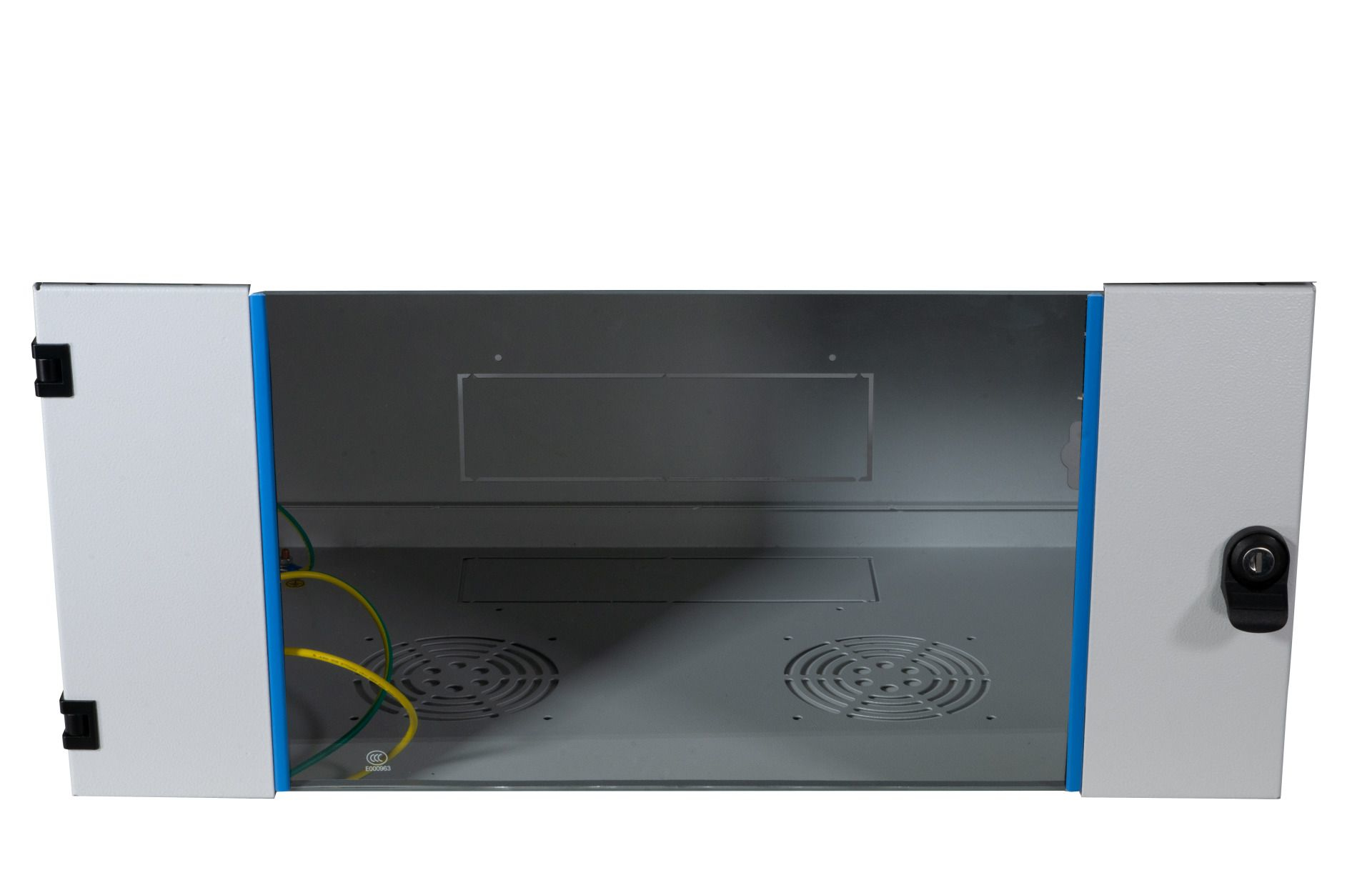 Fronttür für Wandverteiler 4HE, Glas, RAL7035 Hersteller: EFB-Elektronik (102130GR.04)