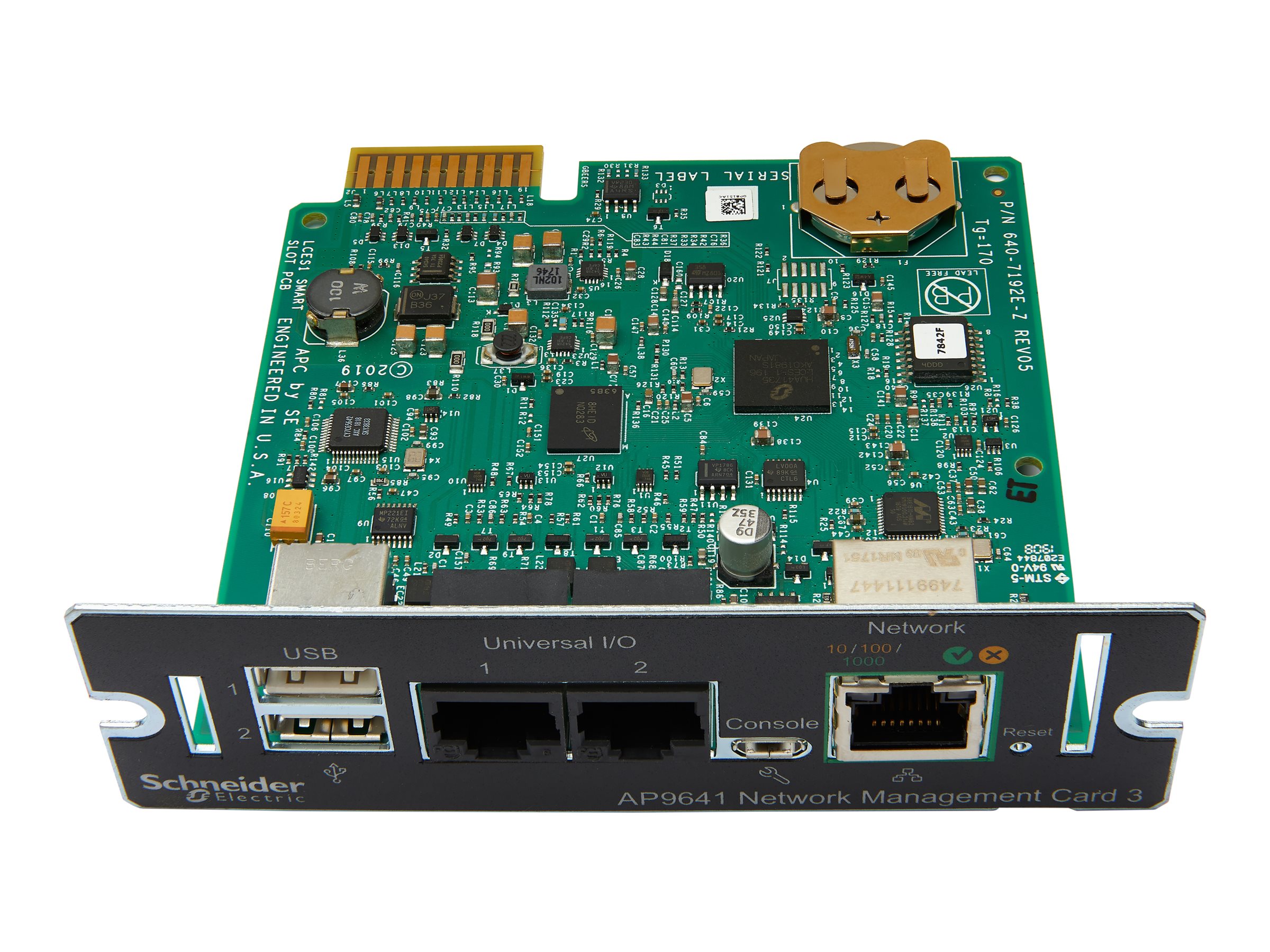 APC Network Management Card AP9641 Schwarz