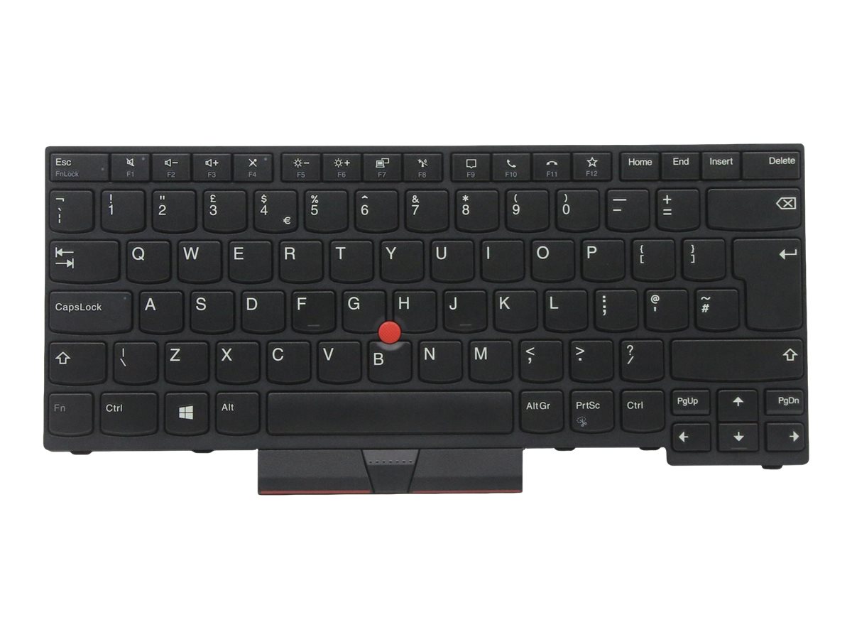 Lenovo Ersatztastatur Notebook GB Layout Schwarz