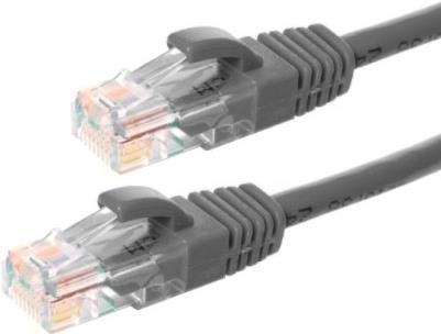 DSIT CAT5e Netzwerkkabel, U/UTP, 20 meter, Grau, 100% Kupfer (DC-51-200)