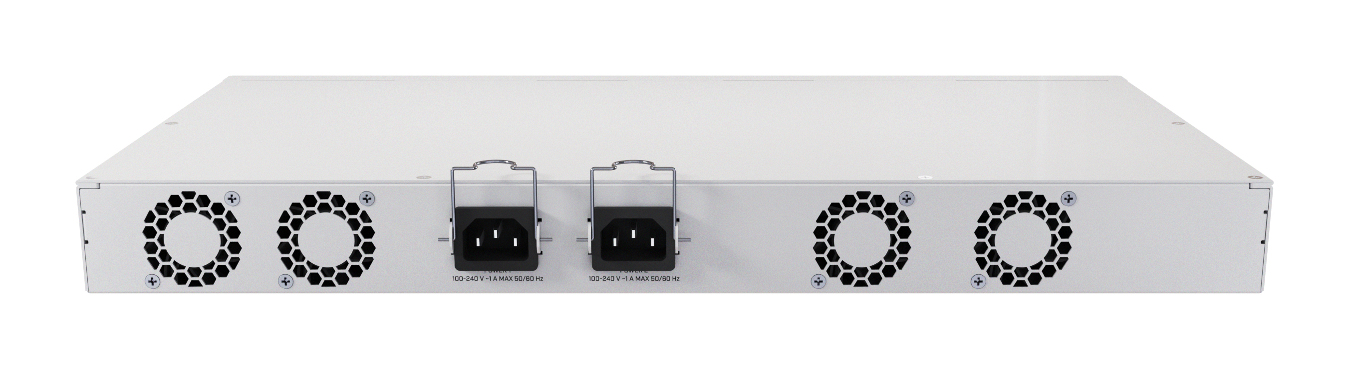 MikroTik Cloud Router Switch CRS418-8P-8G-2S+RM Managed L3 Switch 17 Ports 8x PoE 2x SFP+ Weiß