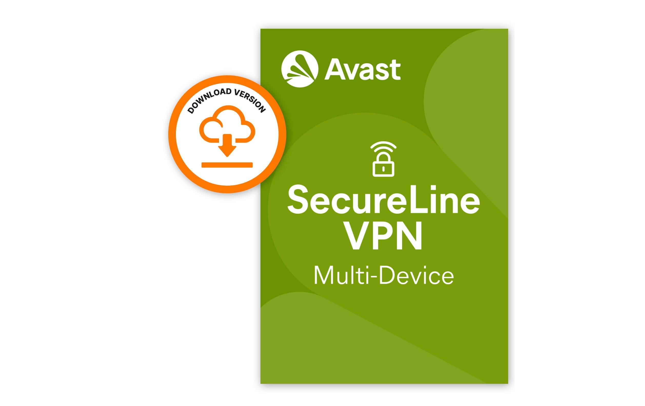 Avast SecureLine VPN 10 Geräte 1 Jahr