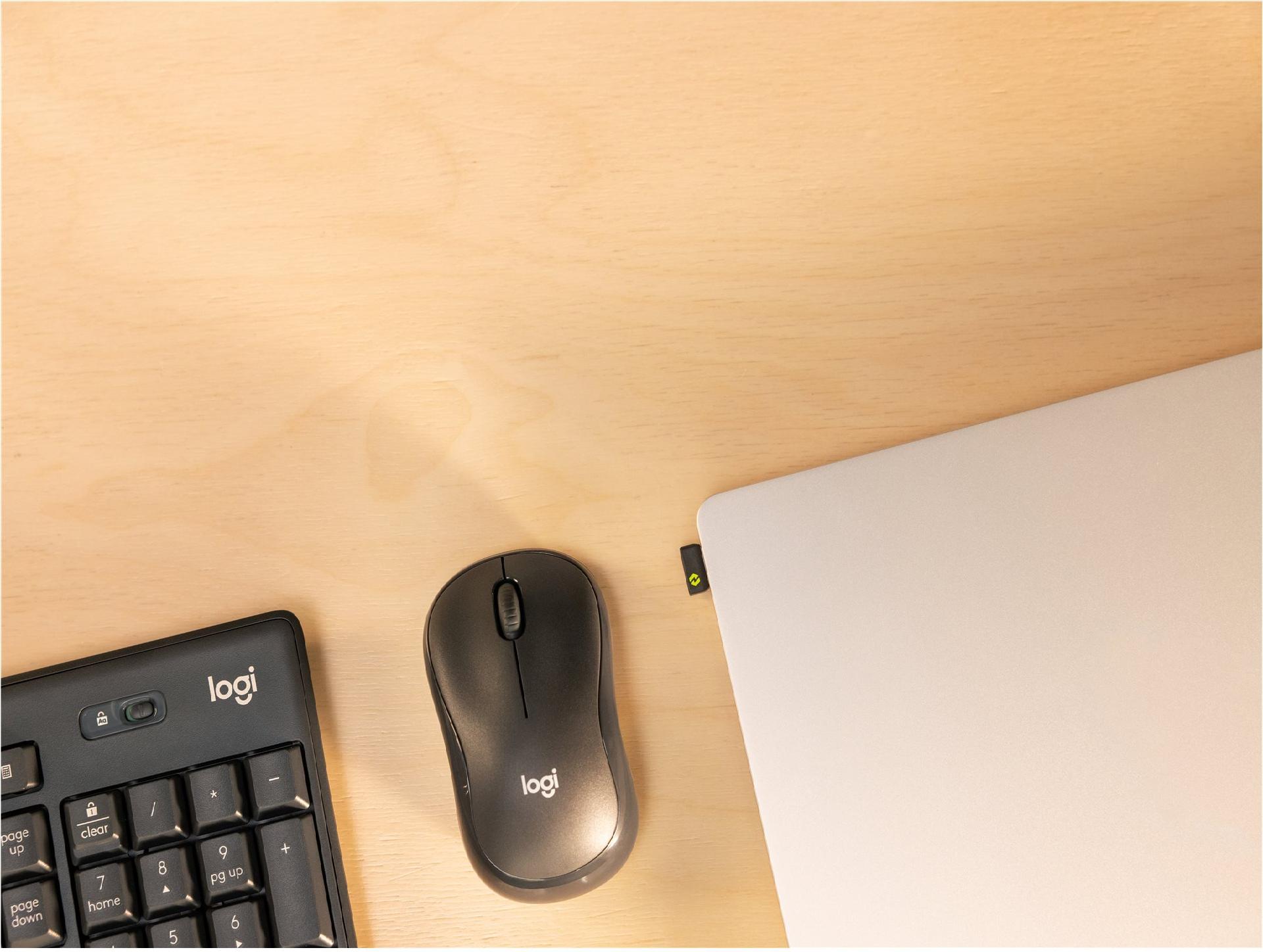 Logitech MK370 Combo for Business Tastatur-und-Maus-Set Graphite