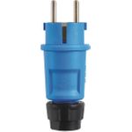 ABL Hightech Stecker SCHUKO 100000066 fr-be Elamid blau IP54 Typ 1520 10 (100000066)