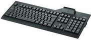 FUJITSU KB SCR2 GR/US black SmartCard Tastatur in Schwarz griechisch englisch mit Klasse 2 Leser. Ohne Security Siegel (S26381-K538-L491)