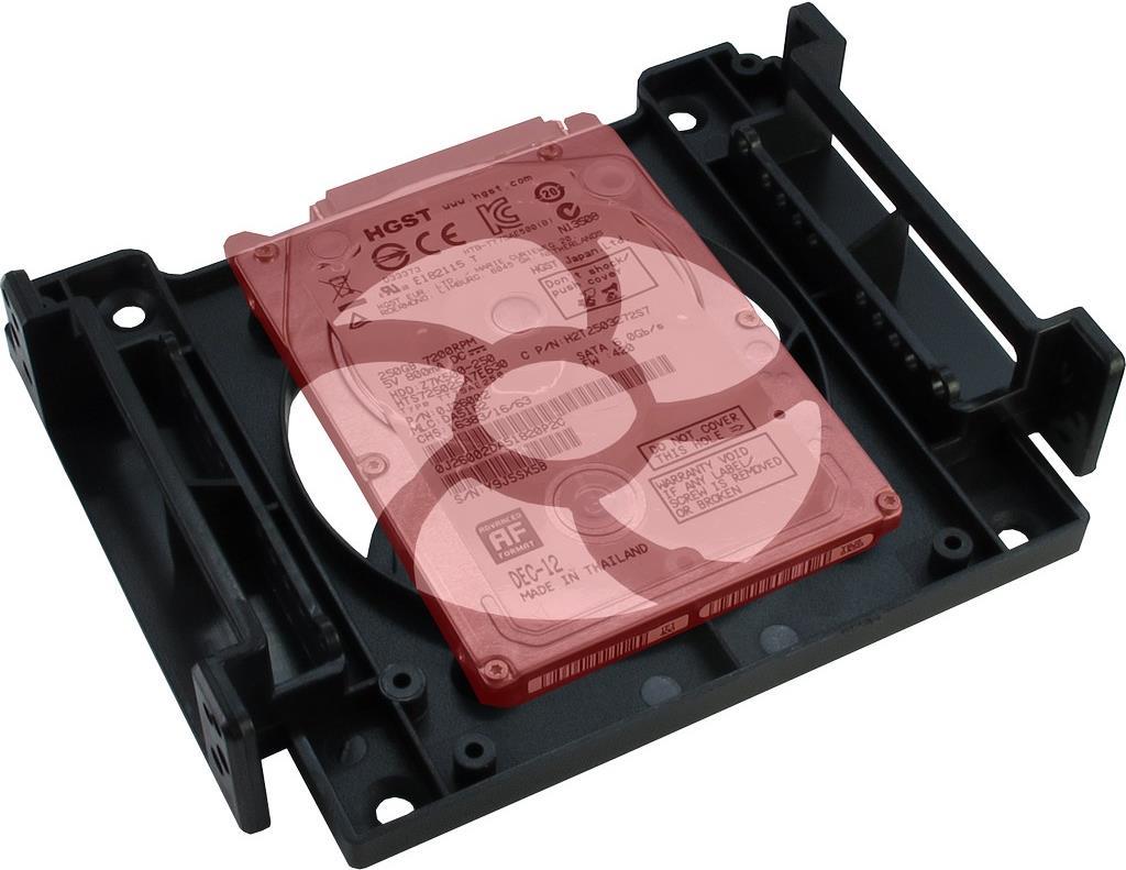 Inter-Tech HDD- / SSD-mounting frame Speichereinschubadapter 88885214