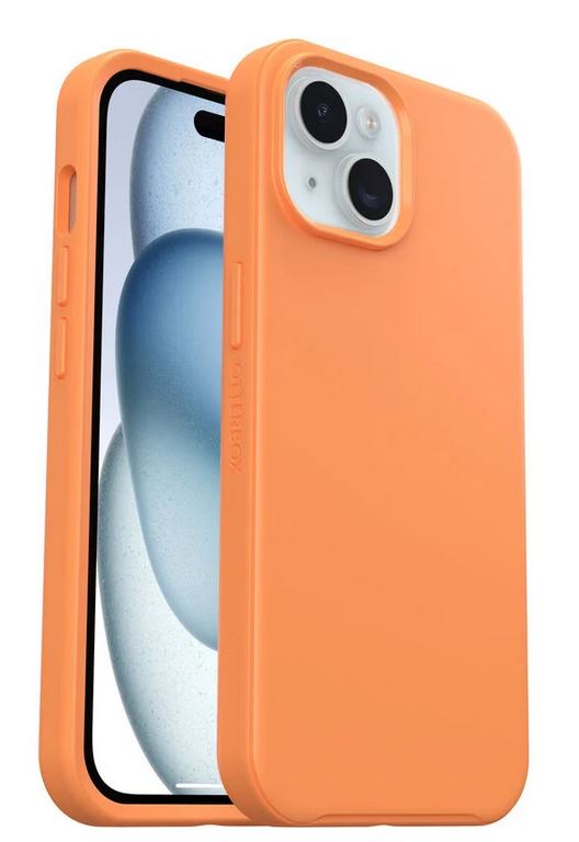 OtterBox Symmetry MagSafe Hülle für iPhone 15 Sunstone orange (77-92940)