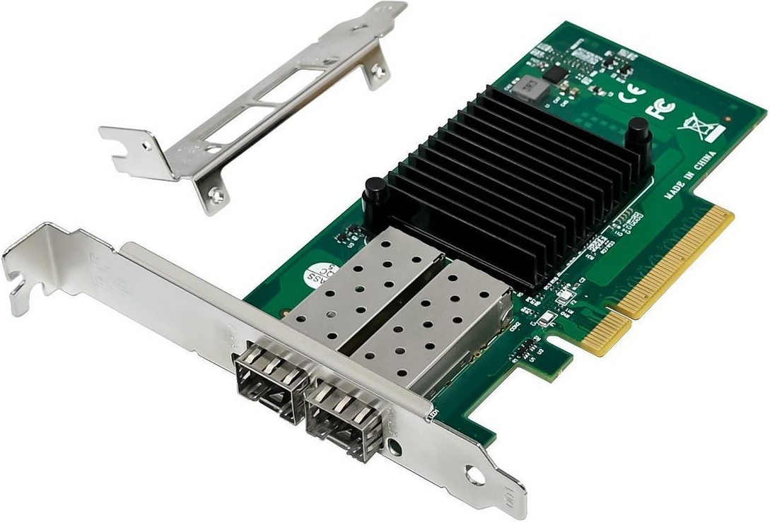 MicroConnect Network Card PCIe x8 X520-DA2 10GbE SFP+ (MC-PCIEX8-X520-DA2-SFP+)
