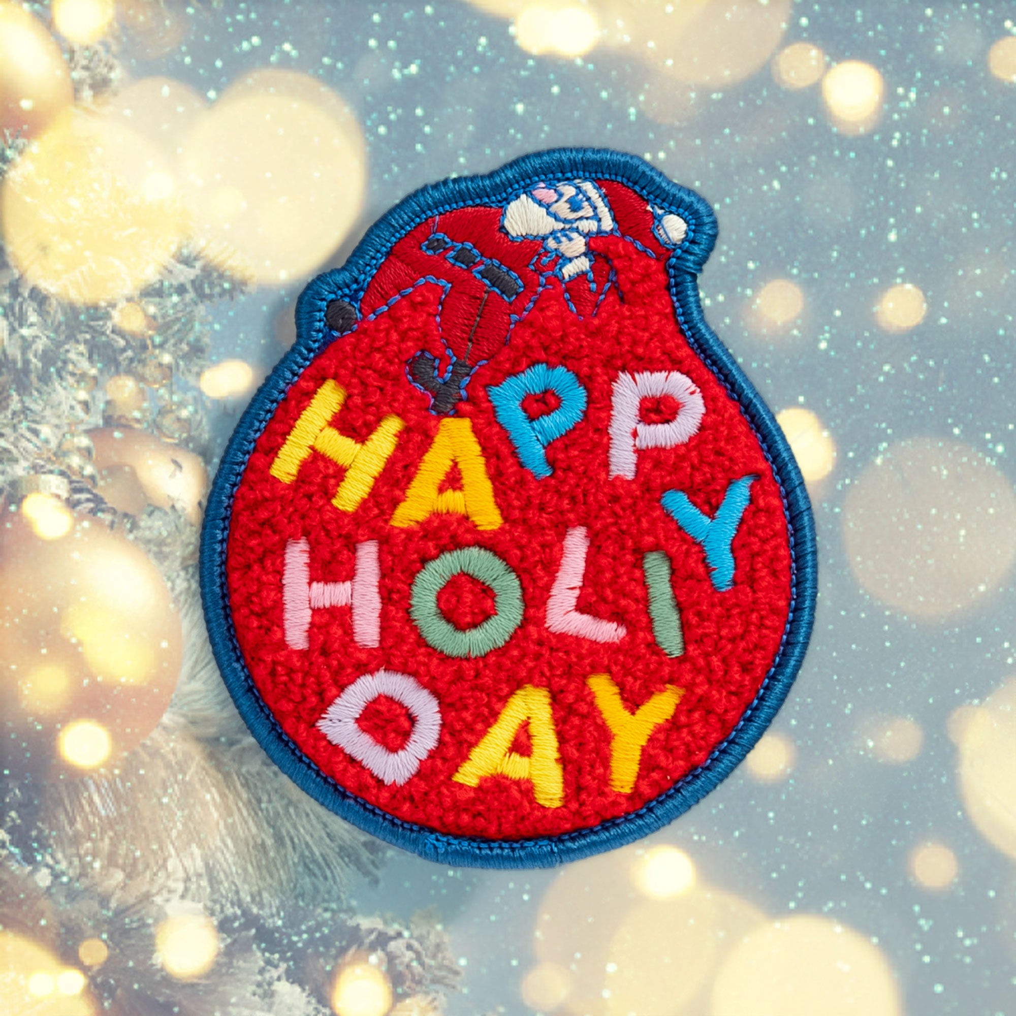 Laut International MAGMOJI for MagSafe - Happy Holiday Badge Rot