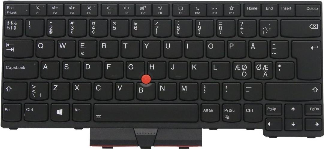 Lenovo Keyboard Full BL Nord (5N20W67794) (B-Ware)