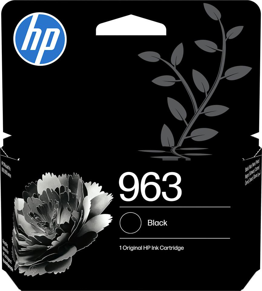 HP Inc. HP/InkHP 963 BK Original Ink Cartridge (3JA26AE#LS1)
