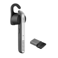 Jabra STEALTH UC ( UK ) Sprachsteuerung in englischer Sprache, Bluetooth Headset für Mobiltelefon und PC (via mini Dongle), einohrig (5578-230-109)