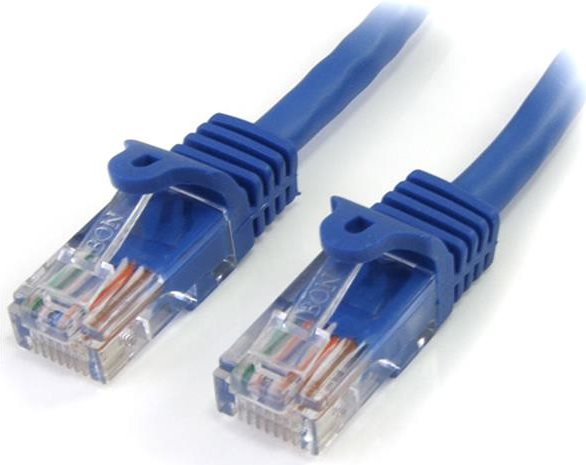 StarTech.com Snagless Cat 5e UTP Patch Cable (45PAT3MBL)